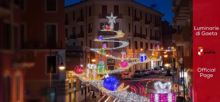 Luminarie di Gaeta, countdown per lo switch-on di sabato