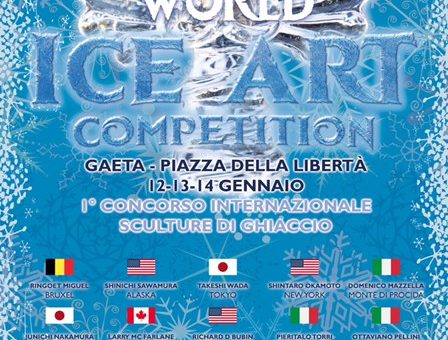 World Ice Art Competition:  A Gaeta 1° concorso internazionale sculture di ghiaccio